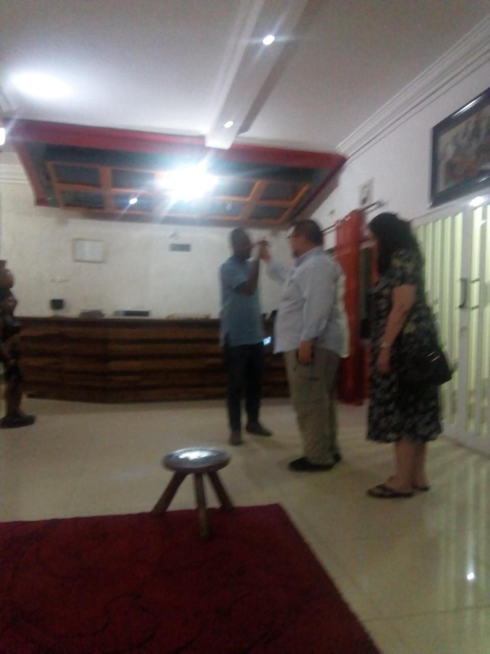 Senateur Hotel Agontinkon Cotonou Exterior foto